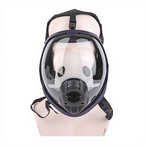 Máscara Respiratória de <span class=keywords><strong>Face</strong></span> Inteira com Válvula de Exalação e Sistema de Purificação de Ar - Product Image 1