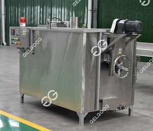 Gelgoog 코코아 펜촉 250 Kg/H 300 Kg/H 가스 전기 로스터 및 냉각 건조 드럼 기계 오븐 코코아 콩 구이 공장 - Product Image 2