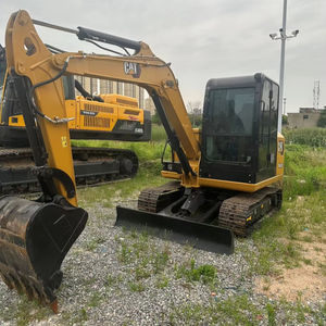 Mini-excavatrice Cat305.5 d'occasion 2022, équipement de construction Caterpillar 5,5 tonnes du Japon, composants principaux : moteur, boîte de vitesses, PLC, pompe - Product Image 1