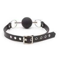 Ball gag pour la bouche en cuir PU, équipement de bondage BDSM unisexe pour adultes, jouet sexy pour couples, vente chaude