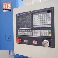 Nouvelle fraiseuse verticale automatique à 3 axes HUASHUO XK7136, outil de travail des métaux de haute précision, tête rotative universelle GSK/FANUC