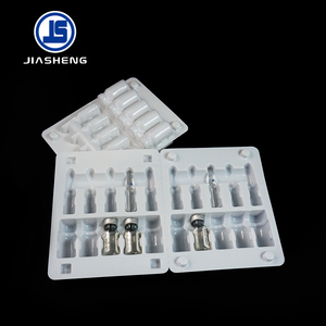 Plastic Packaging <strong>Tray</strong> PET Vial Ampoule Container clear Clamshell Blister Packaging