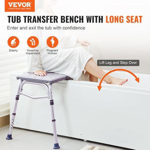 <span class=keywords><strong>Banc</strong></span> de <span class=keywords><strong>bain</strong></span> réglable avec <span class=keywords><strong>transfert</strong></span> de baignoire et douche avec dossier - Product Image 4