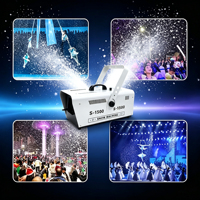 Machine professionnelle de fabrication de flocons de neige blanche 1500W, projecteur de flocons de neige artificiels avec télécommande DMX512, indice de protection IP33