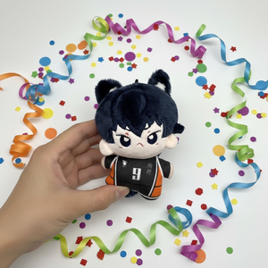 4 Diseños de Figuras de Anime Estilo Japonés, Muñeco de Peluche de Dibujos Animados Haikyu, Hinata Shoyo, Figura de Peluche Suave, Juguetes de 10 cm, Muñeca de Algodón - Product Image 2