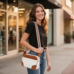 Sac bandoulière matelassé en cuir PU pour <span class=keywords><strong>femme</strong></span>, avec sangle réglable, idéal pour les voyages et les affaires – Grande Vente - Product Image 3