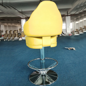 เก้าอี้บาร์โลหะแบบยกสูงมีพนักพิงสำหรับคาสิโนส่วนบุคคล - Product Image 6