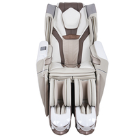 Fauteuil de massage robotisé 4D de luxe 2025 pour usage domestique, OEM, haut de gamme, Shiatsu, étirement thaïlandais, zéro gravité, corps entier