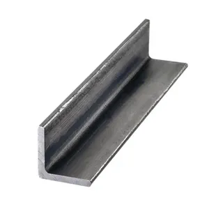 Profil sudut baja gulung panas bentuk L besi ringan galvanis Bar sudut baja hitam