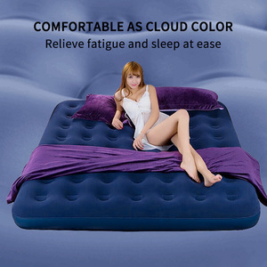 Colchón <span class=keywords><strong>inflable</strong></span> ligero para acampar al aire libre, colchoneta <span class=keywords><strong>inflable</strong></span> a prueba de humedad, colchón plegable <span class=keywords><strong>intex</strong></span> - Product Image 2