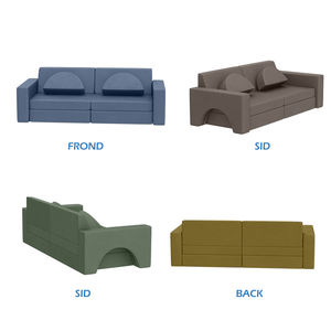 Nouveauté : Aire de jeux modulable éducative pour enfants, convertible en canapé, fauteuil inclinable pour aire de jeux intérieure - Product Image 5