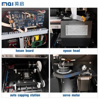 Imprimante grand format Inqi Wholesale 24 pouces (70 cm) pour impression de bannières flexibles, autocollants en vinyle, affiches, encre éco-solvant