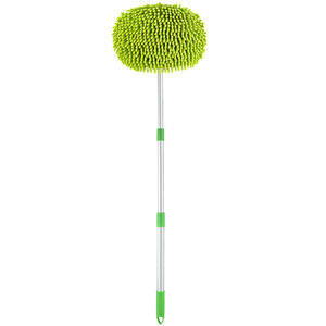 Chenille pel pembersih mobil serat mikro, kepala pel pembersih pencuci mobil serat mikro putar dapat dilepas - Product Image 1