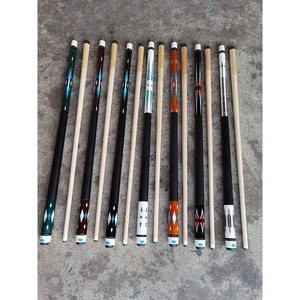 1/2 Doanh 57 inch billard bi-a hồ bơi tín hiệu Maple gỗ hồ bơi Cue dính <span class=keywords><strong>9</strong></span> bóng bi-a Cue thanh - Product Image 1