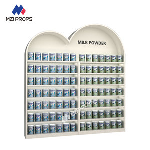 Tủ Sữa bột hình đám mây XMeS-A2-B, giá trưng bày nhiều tầng, tủ cao cho các cửa hàng chuỗi bé - Product Image 1