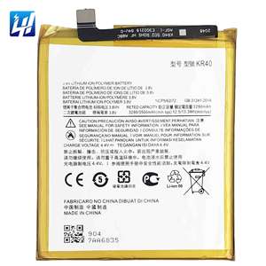 Baterai Ponsel KR40 3500MAh Baru 100% Asli untuk Pengganti Baterai Ponsel Motorola Moto One Action XT2013-1 / One Vision XT1970-1 - Product Image 1