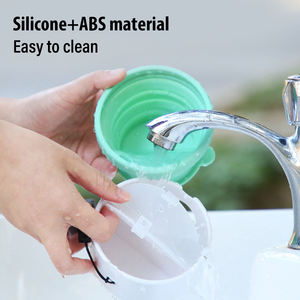 Tazón 3 en 1 para Perros, Bolsa para Recoger Excrementos, Accesorios para Mascotas al Aire Libre, Taza para Beber, Estuche de Transporte para Mascotas, Tazón Plegable para Perros y Cachorros - Product Image 5
