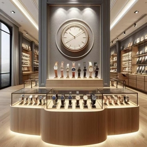 ตู้โชว์นาฬิกาสำหรับผู้บริหารขายส่งจากโรงงาน ตู้โชว์นาฬิกาสั่งทำพิเศษ ตู้โชว์นาฬิกาเพนท์เฮาส์ - Product Image 1