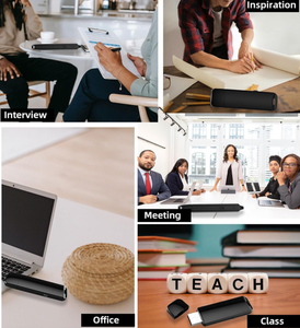 Enregistreur vocal numérique USB mini à branchement direct et à activation vocale pour cours et interviews, avec fonction clé USB - Product Image 6