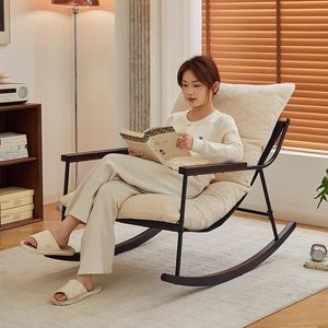 Rocking Chair Living Room Chair 22cm Thick Seat Cushion Foam Filling Courtyard Balcony Use - Product Image 2