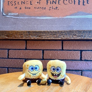 Vendita all'ingrosso 8-15CM licenza SpongeBobed quadrato Patricked Star Anime Figure di peluche portachiavi ciondolo per bambini giocattoli animale bambola con - Product Image 5