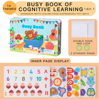 Livre pour enfants impression feutre arabe personnalisé montessori jouets calme occupé livre pour enfants