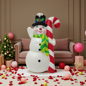 Lumières de Noël LED imperméables pour l'extérieur, décoration de Noël en plastique, ornements <span class=keywords><strong>Olaf</strong></span>, accessoires - Product Image 4