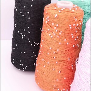 Filo di Cotone Mercerizzato a 6 Fili, Filato di <span class=keywords><strong>Lana</strong></span> Fine per Uncinetto, Filo per Perline, Filo per Lavori a Maglia Fai-da-Te - Product Image 5