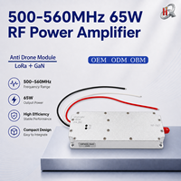 Amplificateur RF GaN personnalisable 65W 500-650MHz, module Lora, module anti-drone RF, VCO intégré