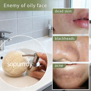 Éponge Loofah Personnalisée avec Logo, Tampons Exfoliants Réutilisables pour le Visage, Fabriqués en Luffa Biologique - Product Image 3