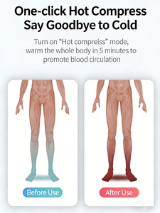 Электрический массажер для ног с функцией разминания, скребкового массажа, подогревом и шиацу - Product Image 5