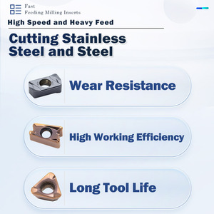 Cnc phay chèn AOMT123608PEER-M aomt184808 thép không gỉ thép thay thế Nhật bản rãnh loại - Product Image 5