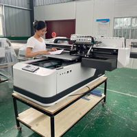 Impresora UV digital 6090 CMYK W V Flatbed 6090 UV DTF impresora máquina de impresión para metal