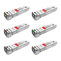 Module émetteur-récepteur optique SFP+ 10G 1310nm 10km SMF LC DDM industriel 10GBASE LR SFP+ à prix bas, fourni directement par l'usine