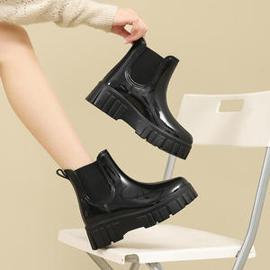 <span class=keywords><strong>Botas</strong></span> <span class=keywords><strong>de</strong></span> <span class=keywords><strong>Lluvia</strong></span> <span class=keywords><strong>de</strong></span> PVC para <span class=keywords><strong>Mujer</strong></span> al por Mayor <span class=keywords><strong>de</strong></span> Fábrica, Impermeables, Antideslizantes, Cómodas, para Todas las Estaciones, Zapatos para Exteriores, Logotipo Personalizado Disponible - Product Image 1