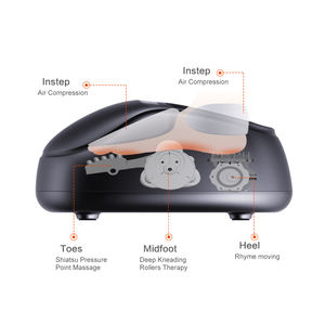 Masajeador de pies DARIUS Shiatsu para pedicura | Máquina eléctrica de masaje de pies con calor ajustable - Product Image 5