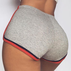 Shorts de Yoga Elásticos Personalizados al por Mayor, de Cintura Alta, para Gimnasio, Playa, Deportes, Shorts Cortos, Casuales, Transpirables - Product Image 4