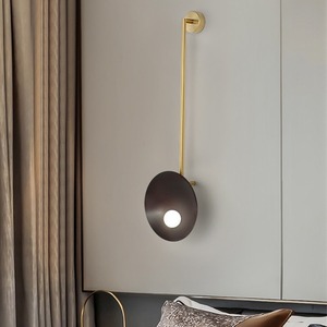 Modern Nordic Style Designer Lighting Fixtures Personalized Modern Bedroom Entryway Hallway <b>Study</b> Background Wall <b>Lamp</b> - Product Image 2
