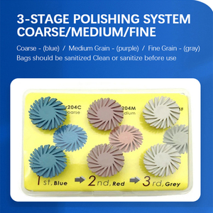Kit de polissage dentaire de haute qualité pour le blanchiment des <span class=keywords><strong>dents</strong></span>, système de polissage diamanté 6 pièces/ensemble, brosse spirale pour les <span class=keywords><strong>dents</strong></span> - Product Image 5