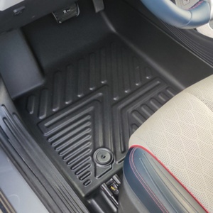 พรมปูพื้นรถยนต์แบบกันน้ำ 5D TPE คุณภาพสูง สำหรับรถยนต์ BYD ATTO3 YUAN PLUS EV ปี 2025 ป้องกันการลื่นไถล พร้อมแผ่นรองเท้าพลาสติกด้านหลัง - Product Image 3