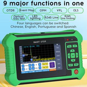 Comptyco aua501u/Một thử nghiệm trực tiếp thời gian quang học miền <span class=keywords><strong>reflectometer</strong></span> 80km 1550nm 9 chức năng OPM VFL sợi quang Tester OTDR - Product Image 3