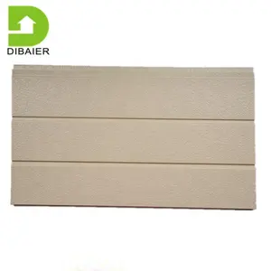 PU PUR Metal Carved Wall Cladding Panels Exterior Wall Cladding Polyurethane Foam Soundproof Wall Siding