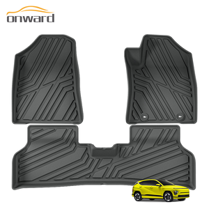 Tappetini OEM in TPE per <span class=keywords><strong>Hyundai</strong></span> <span class=keywords><strong>Kona</strong></span> dal 2022 in poi, impermeabili, antimacchia, facili da pulire, antiscivolo, su misura per tutte le stagioni - Product Image 4