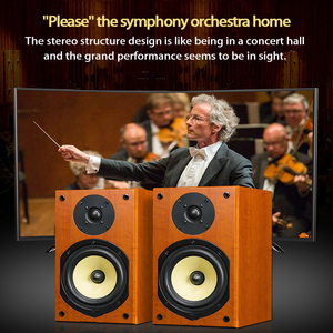 Loa bookshelf 100W 6.5 inch, chất liệu gỗ, thụ động, âm thanh HiFi cao cấp, hệ thống âm thanh gia đình, thiết bị âm thanh, amply, loa - Product Image 6