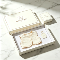 Boîte en carton personnalisée pour vêtements pour chiens, emballage de luxe pour vêtements pour animaux de compagnie, vente en gros de boîtes cadeaux en carton
