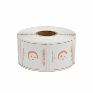 Custom Fancy Perfume Bottle <strong>Label</strong> 3D Varnish Raised/Embossed Logo Sticker Rose <strong>Gold</strong>/Pink Foil Printing Metallic Packaging <strong>Labels</strong> - Product Image 4