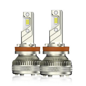Nuevo faro de coche <span class=keywords><strong>LED</strong></span> D16 de alta potencia 45W 4500LM con 3 tubos de cobre 12V Canbus Compatible con lámpara de bombilla H1 H4 H7 H11 para BMW - Product Image 1
