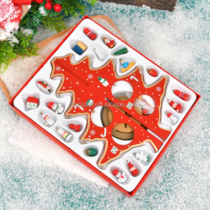 Hatty Factory Wholesale DIY Desktop Christmas <b>Tree</b> Assembly Toys New Year Party Gifts Wooden Xmas Decorations - Product Image 3