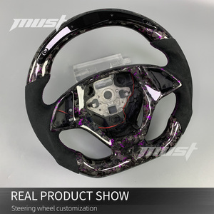 Cho Chevrolet <span class=keywords><strong>Corvette</strong></span> <span class=keywords><strong>C7</strong></span> ZR1 Z06 <span class=keywords><strong>Z51</strong></span> Camaro ZL1 1le tùy chỉnh hiệu suất giả mạo sợi carbon LED RPM hiển thị chỉ đạo Wheel - Product Image 3