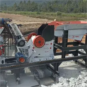 Công Suất Cao Giá Cả Thuận Lợi Granite Basalt Sông Sỏi Máy Nghiền Hàm 200 T/H Cho Quarry